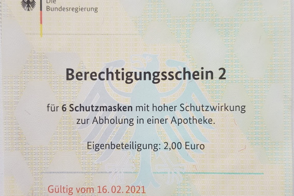 Nicht ganz kostenlos: Pro Bezugsschein werden zwei Euro Zuzahlung fällig.