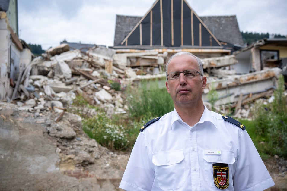 Jörg Teusch war Einsatzleiter.