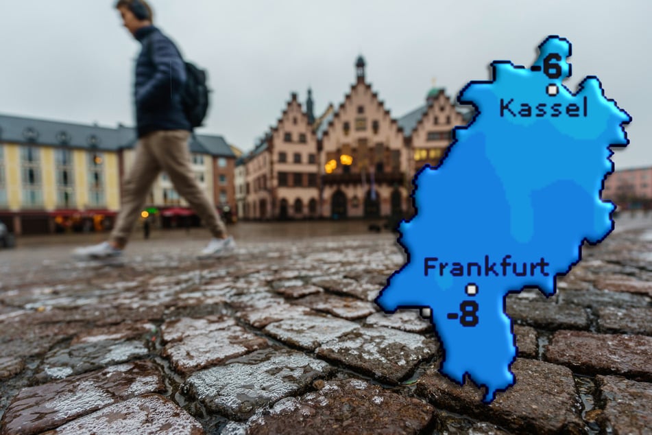 Zu Beginn der neuen Woche wird es nachts noch sehr frostig.