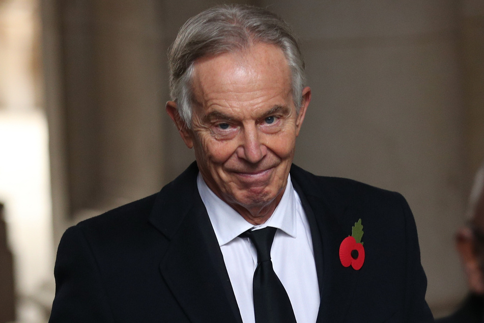 Tony Blair (67) in seinem gewohnten Look. Momentan sieht er anders aus.