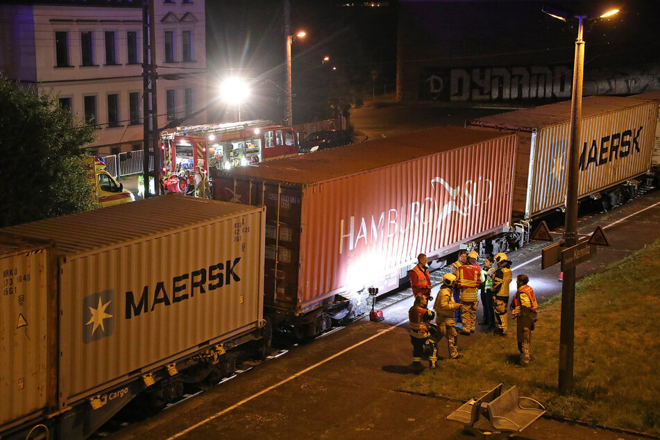 Polizei, Rettungsdienst und Feuerwehr waren im Einsatz.