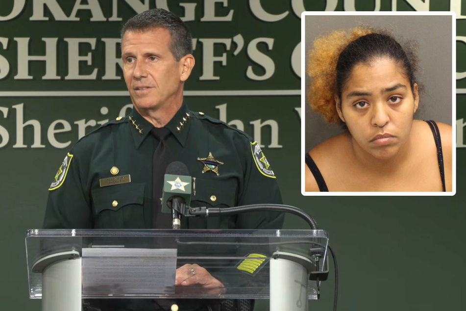 Sheriff John Mina erklärt die Umstände des tragischen Unglücks. Die Mutter wurde im Zuge der Ermittlungen festgenommen.