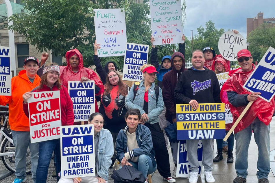 Cornell University workers and allies hit the picket lines to demand a fair contract.