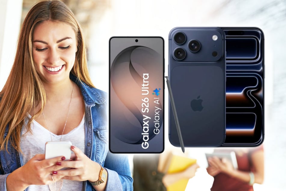 iPhone 17 Pro und Galaxy S26 Ultra mit 300 Euro Bonus und 50 GB Flat sichern