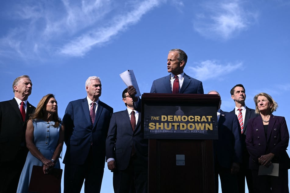 Democrats and Republicans remain far apart amid the government shutdown, with each party pointing the finger at the other.