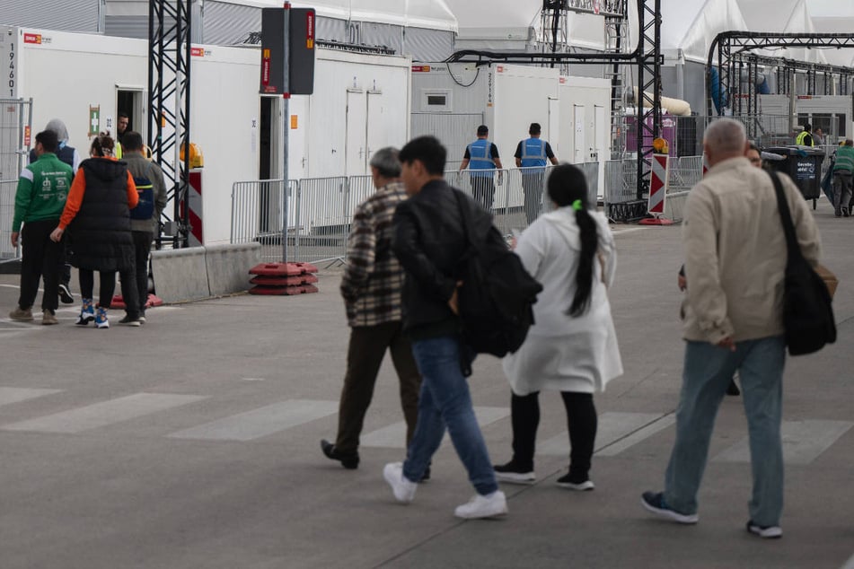 Im Ankunftszentrum für Flüchtlinge am ehemaligen Flughafen Tegel sind erneut die Masern ausgebrochen. (Archivfoto)