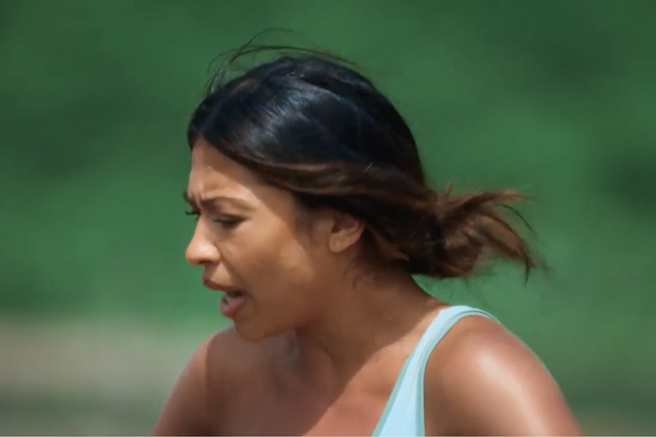 Hati Suarez (25) teilt ordentlich aus.