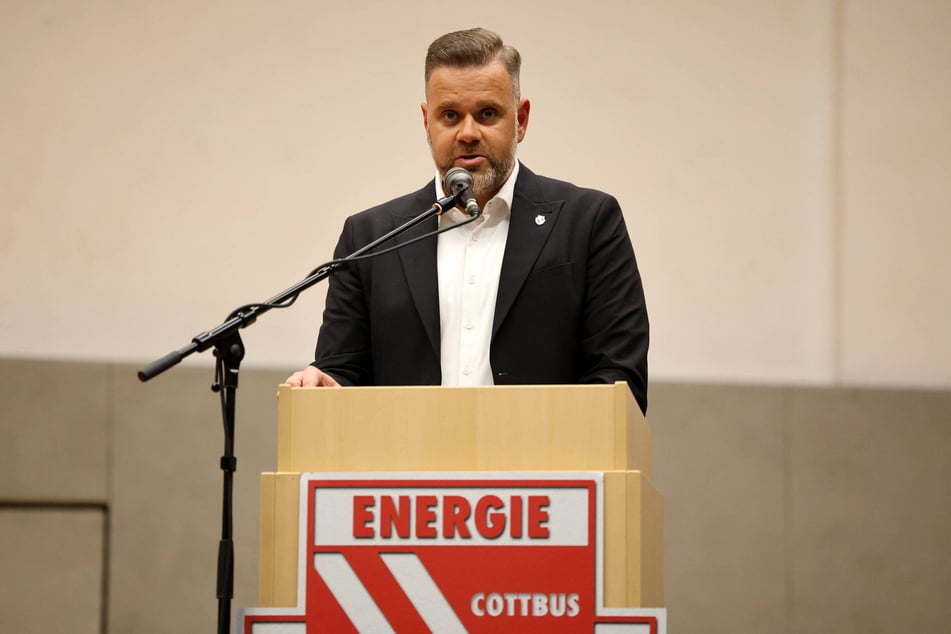 Präsident Sebastian Lemke (42) wählte auf der Mitgliederversammlung in puncto Stadionfrage deutliche Worte.