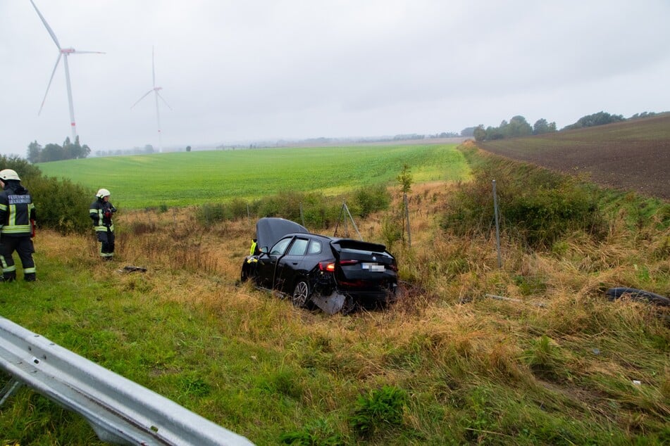 Am Samstagmorgen gab es einen schweren Unfall auf der A1. Zwei Personen wurden leicht verletzt.