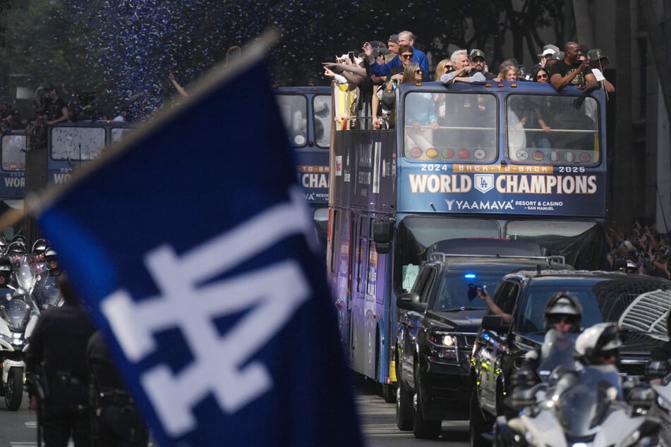 The Los Angeles Dodgers' 2025 parade crowd is believed to have eclipsed that of last year's celebration.
