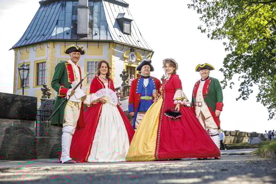 Zum Barock-Fest kommen zahlreiche Darsteller aus verschiedensten Regionen.