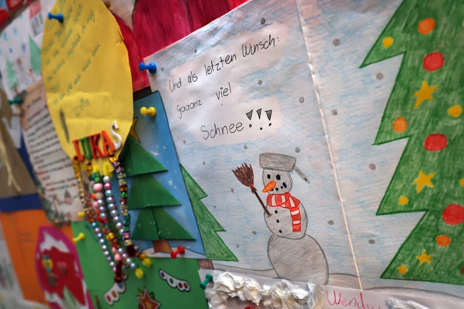 Vor allem die Kleinen würden sich Schnee zum Fest wünschen.