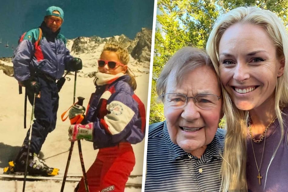 Lindsey Vonn (40) und ihr erster Trainer Erich Sailer (†99) blieben bis heute in Kontakt.