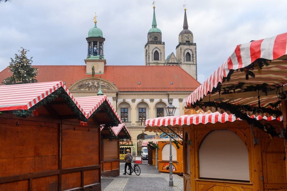 Ob der Magdeburger Weihnachtsmarkt dieses Jahr öffnen darf, ist unklar.