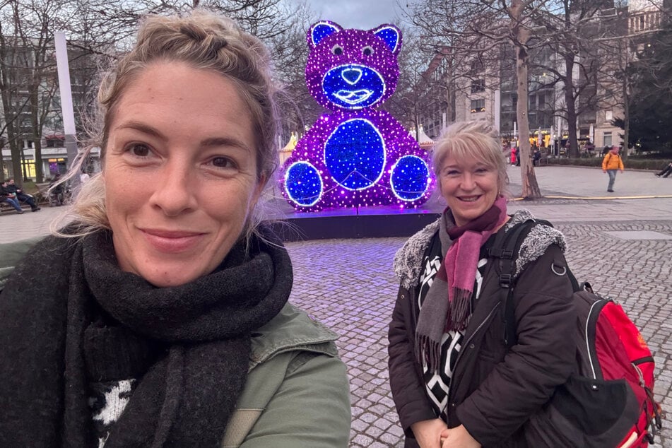 Letztes Jahr besuchte Nicole mit ihrer Mutter den Dresdner Augustusmarkt.