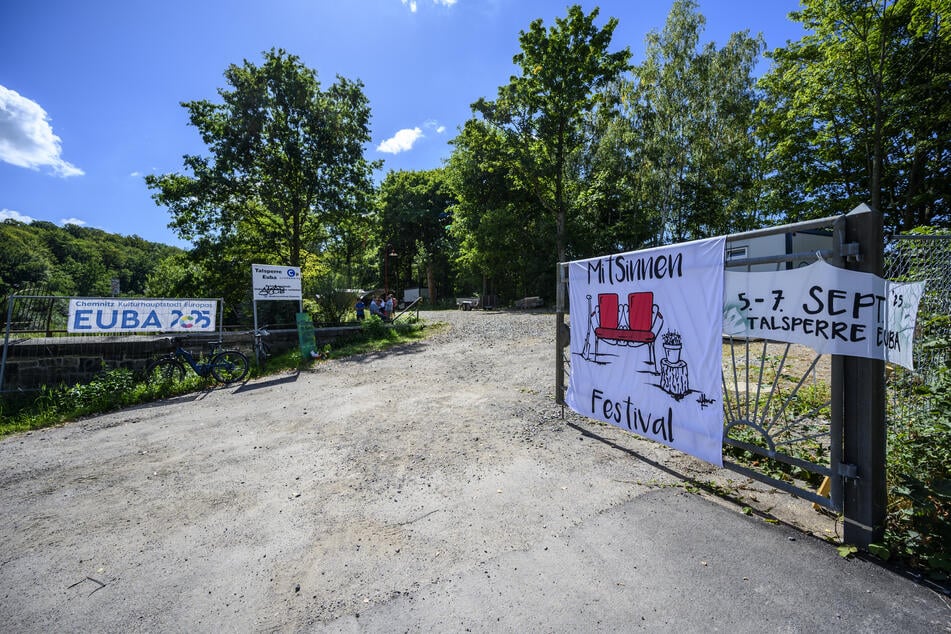 Das "MitSinnen"-Festival findet zum ersten Mal an der Talsperre Euba statt.