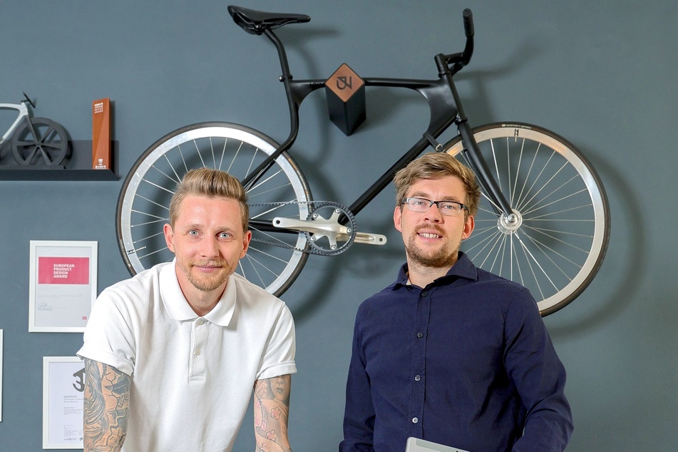 Das Start-up "Urwahn" von Sebastian Meinecke und Ramon Thomas produziert Fahrräder aus dem 3D-Drucker.