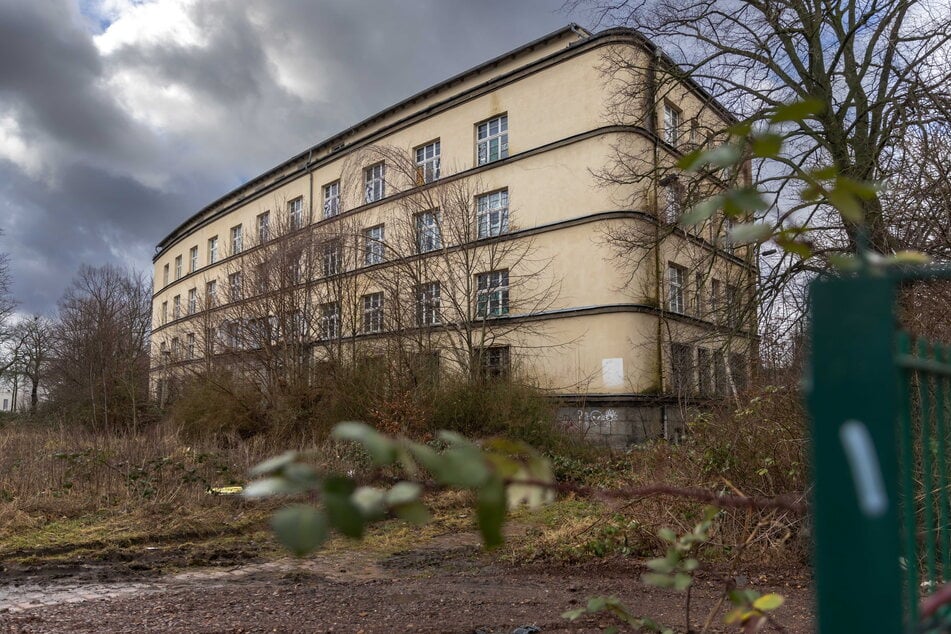 Der ehemalige Verwaltungssitz der Textil-AG der jüdischen Brüder Sussmann (Baujahre 1923/1924) ist dringend sanierungsbedürftig.