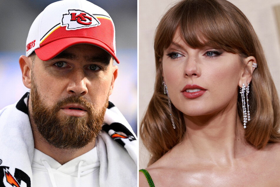 Taylor Swift and Travis Kelce are reportedly "really happy" together as the pop star prepares to kick off the international leg of The Eras Tour.