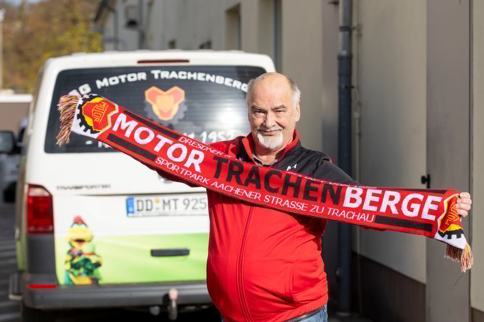 Mit Herz und Seele ist Rolf Sembdner (77) Vereinsvorsitzender.