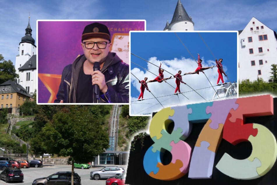 Die Perle des Erzgebirges feiert Stadtjubiläum mit Hochseil-Attraktion und Anthony Weihs