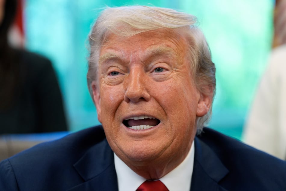 Die Soldaten der Nationalgarde sollten der "Gesetzlosigkeit" in Kalifornien ein Ende bereiten, forderte Donald Trump (78).
