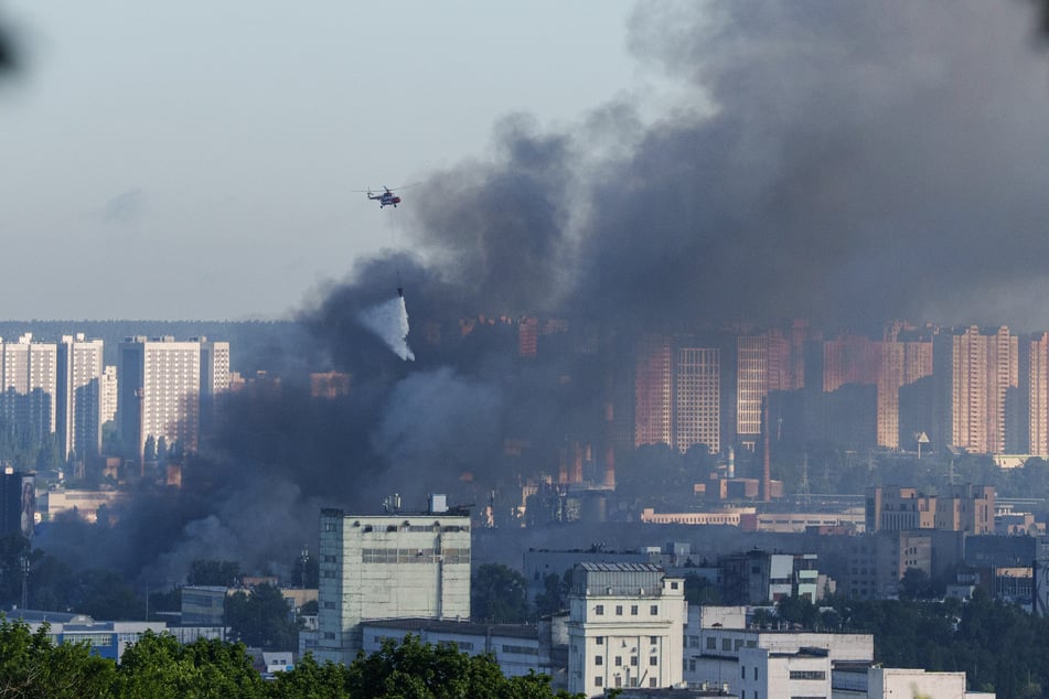 In Kiew sind mehrere russische Raketen eingeschlagen. (Symbolbild)