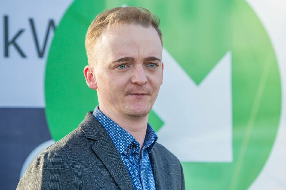 Marco Böhme (31, Linke) schimpft auf die Landesregierung.