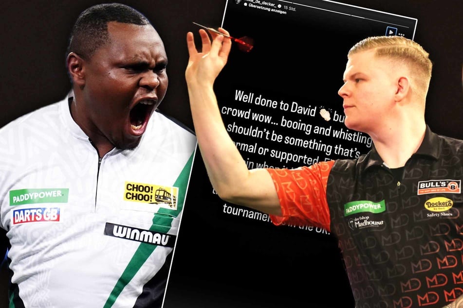 Darts-Star wettert nach WM-Sensation gegen Fans: "Ihr seid die Ersten, die sich beschweren"