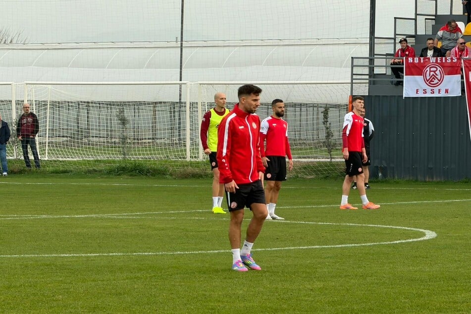 Auch Ex-Dynamo Ahmet Arslan ist natürlich bei Rot-Weiss Essen mit von der Partie.