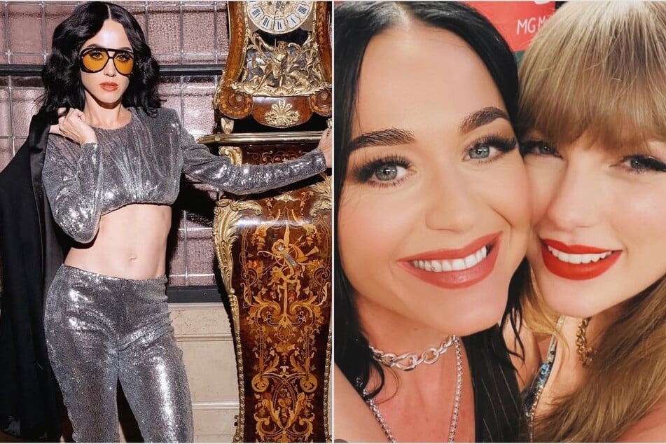 Katy Perry (l.) shared which of the songs from Taylor Swift's (r.) album, The Life of a Showgirl, is her favorite.