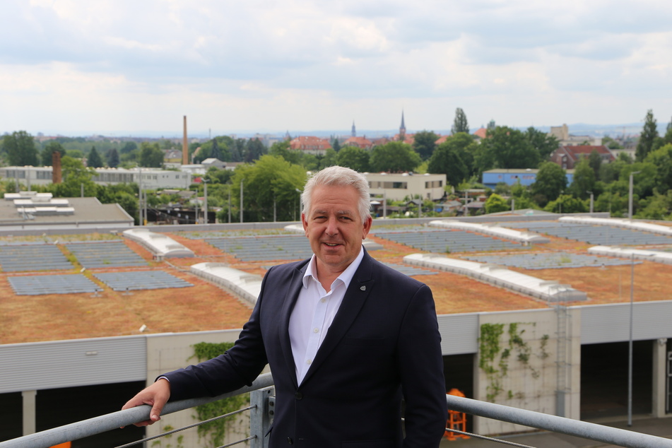 Alf Schwaten (53) ist seit Juli neuer Geschäftsführer der Stadtreinigung Dresden (SRD).