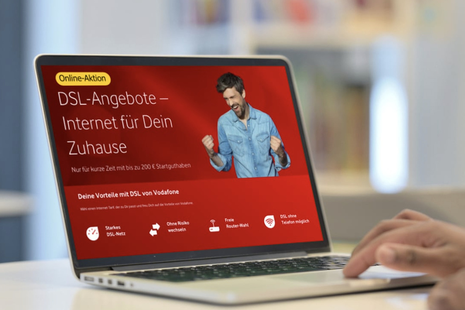 Schnelles DSL zum Sparpreis? Gibt's gerade bei Vodafone!