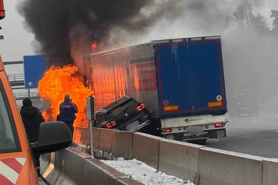 Für einen Beifahrer kam jede Hilfe zu spät.