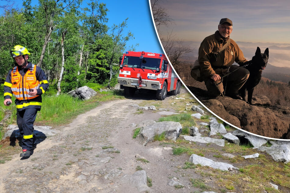 Feuer im Wald rechtzeitig entdeckt: Senioren aus Sachsen verhinderten Inferno