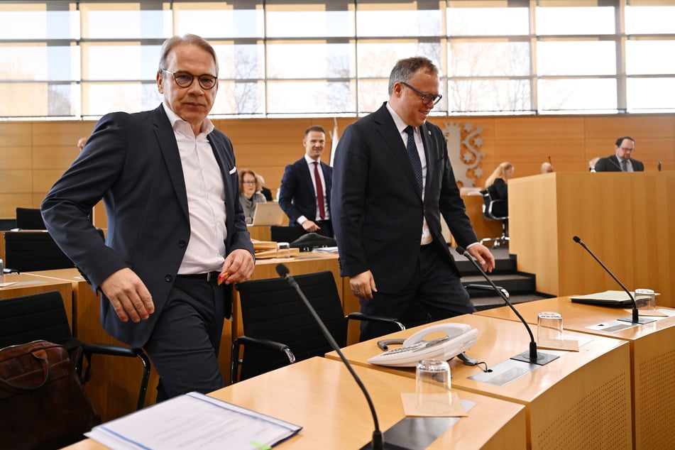 Georg Maier (l.) bleibt im Amt.