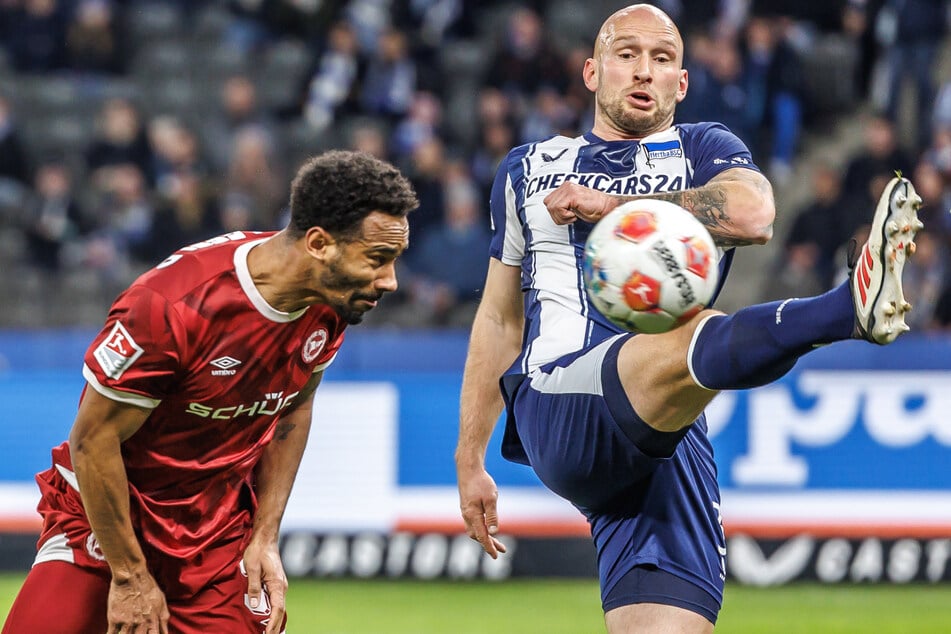 Toni Leistner (35) hielt in der ersten Halbzeit den Laden hinten dicht.