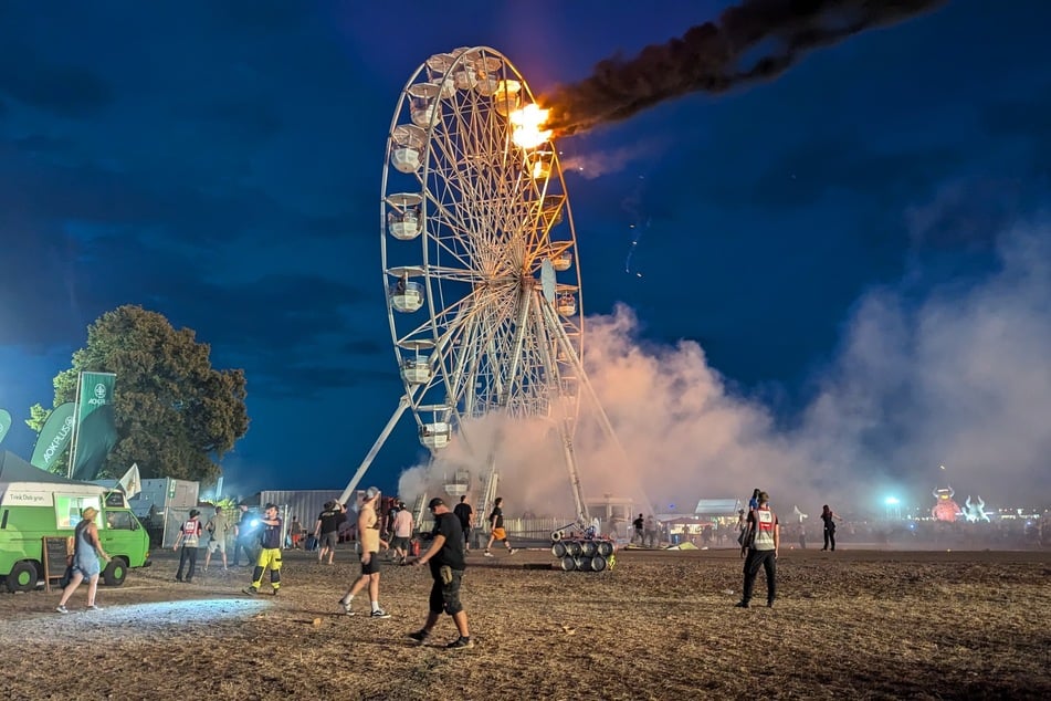 2024 hatte ein Brand auf dem Riesenrad das Festival überschattet.