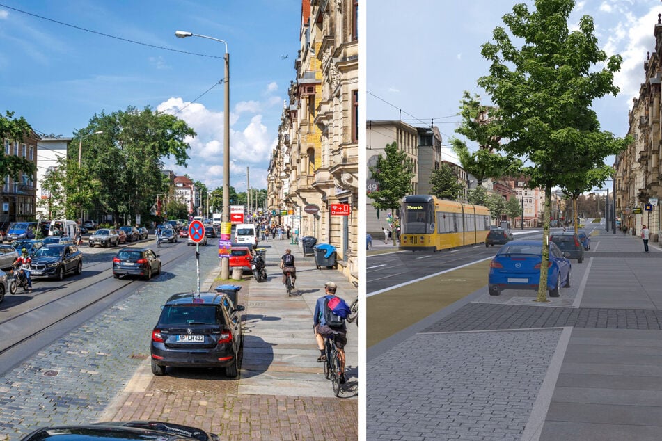 Dresden: Große Pläne im Herzen der Neustadt: Wie sich die Königsbrücker Straße verändern wird