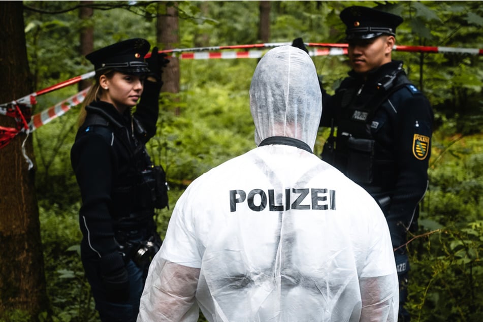 Tatortsicherung. Die Kampagne ist angelehnt an die Optik eines Videospiel. Wer sich darauf einlässt, kann sich über die verschiedenen Berufsfelder der Polizei informieren.