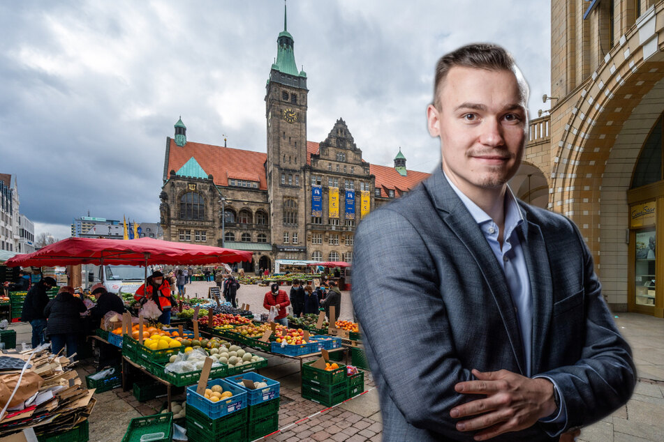 Renzo di Leo (28, CDU) spricht sich in der kommenden Haushaltsdebatte für die City-Belebung aus.