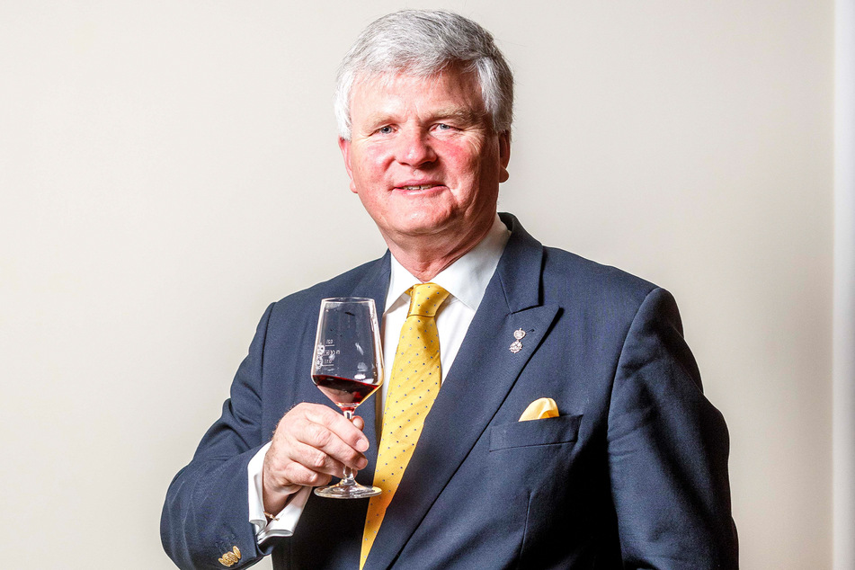 Georg Prinz zur Lippe (65) - sein Weingut gehört dem Verband Deutscher Prädikatsweingüter an.