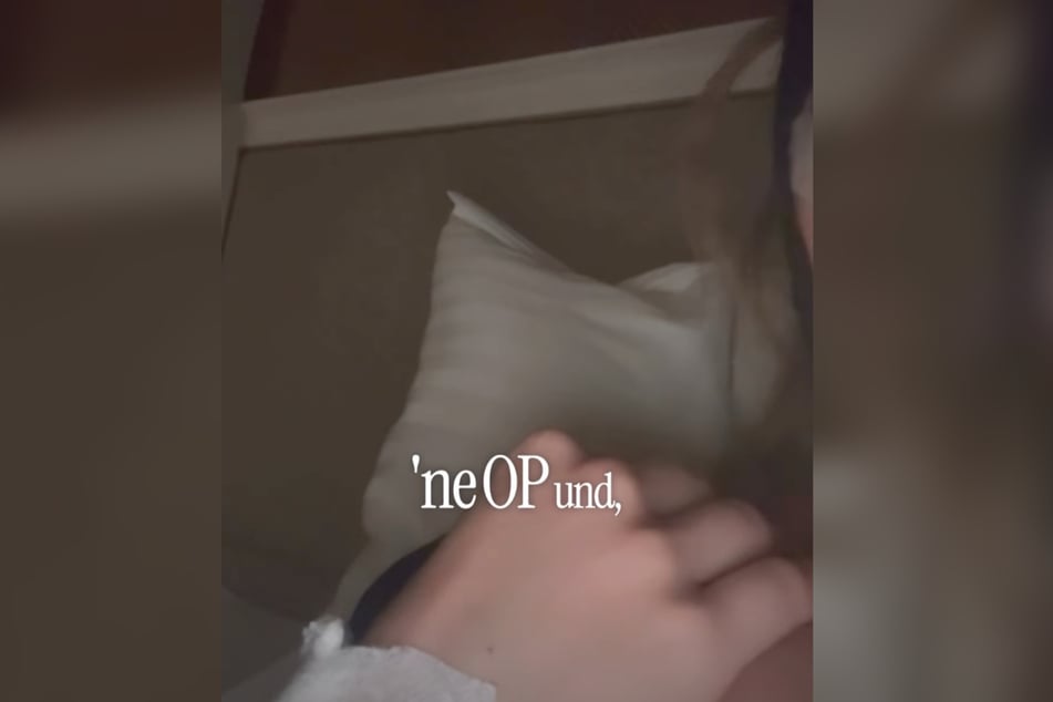 Nur ihre Hand und ihre Schulter waren in dem Statement zu sehen. Ihr Gesicht zeigt sich in der Instagram-Story nicht.