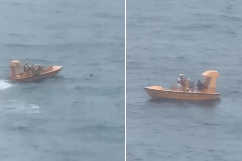 Drama auf hoher See: Mädchen fällt von Kreuzfahrtschiff, Vater springt direkt hinterher
