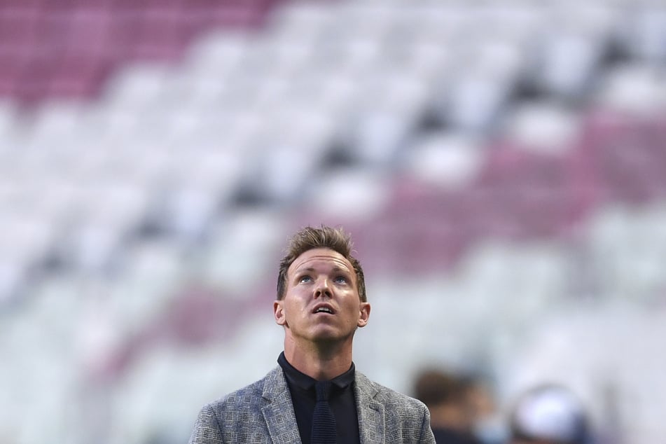 Sichtlich enttäuscht aber dennoch gefasst zeigte sich Julian Nagelsmann nach der Partie.