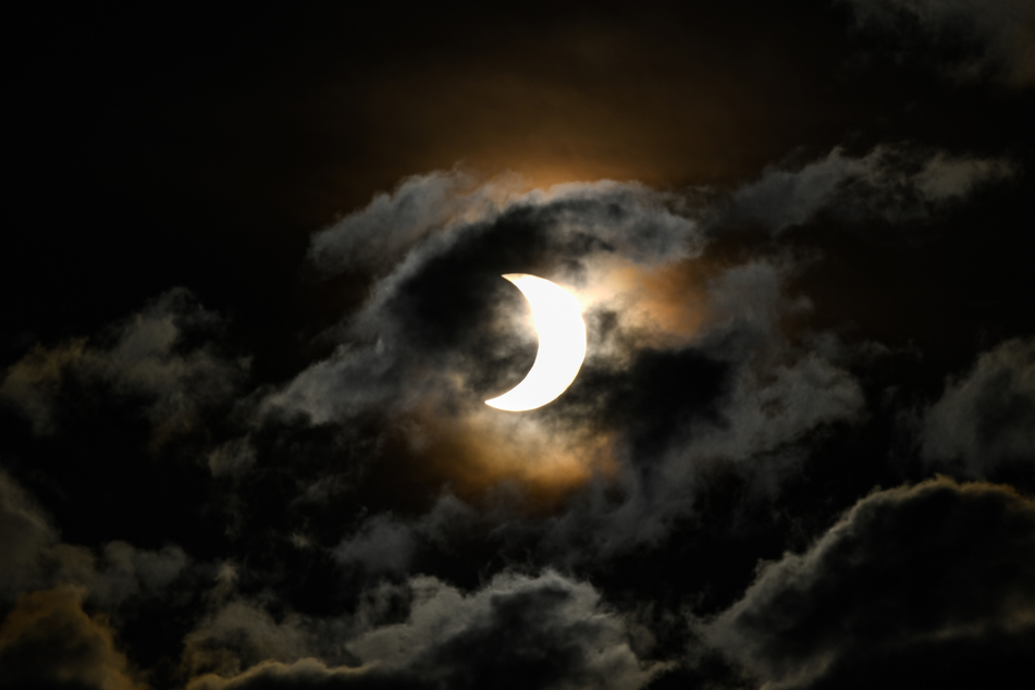 Die partielle Sonnenfinsternis war auch in Nairobi zu beobachten.