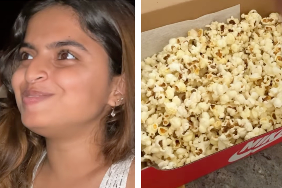Žena se jde podívat na film, ale to, co dělá předtím, je ještě větší kino.