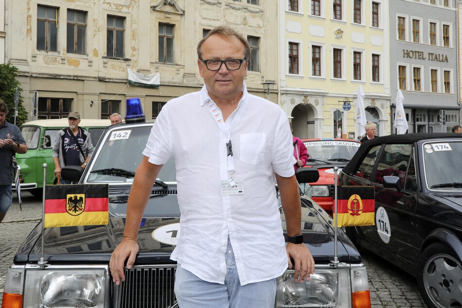 Investor Oliver Kreider wird auch der "Sonnenkönig" von Radebeul genannt.