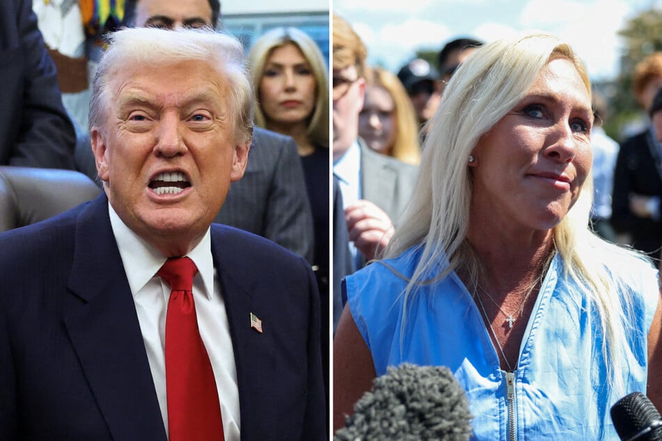 President Donald Trump said his former stalwart ally Marjorie Taylor Greene had "lost her way" as she continued to break from the Republican administration.