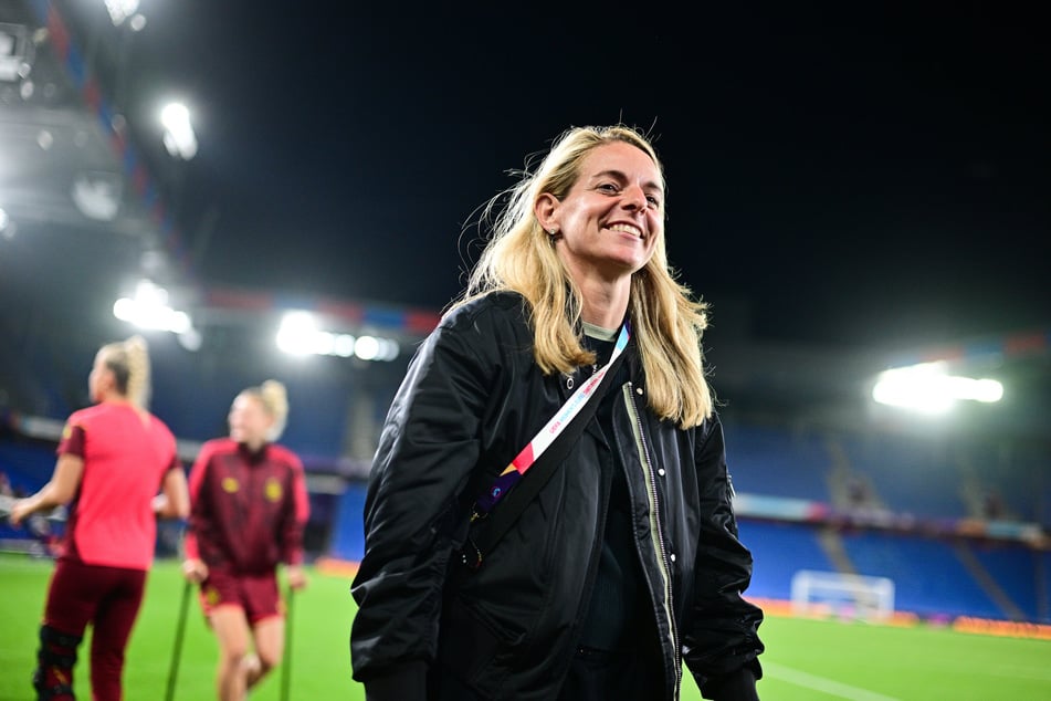 Stellte sich hinter Hendrich: DFB-Sportdirektorin Nia Künzer (45).